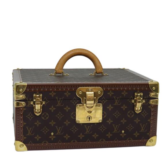 LOUIS VUITTON Monogram Attache Case Trunk Spo - Picture 1 of 16